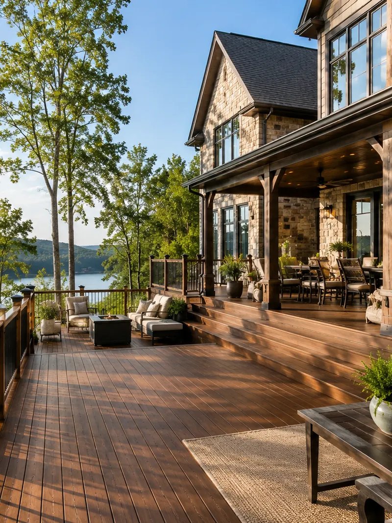 Deck and fence staining in Chattanooga &mdash; same owner-supervised crew