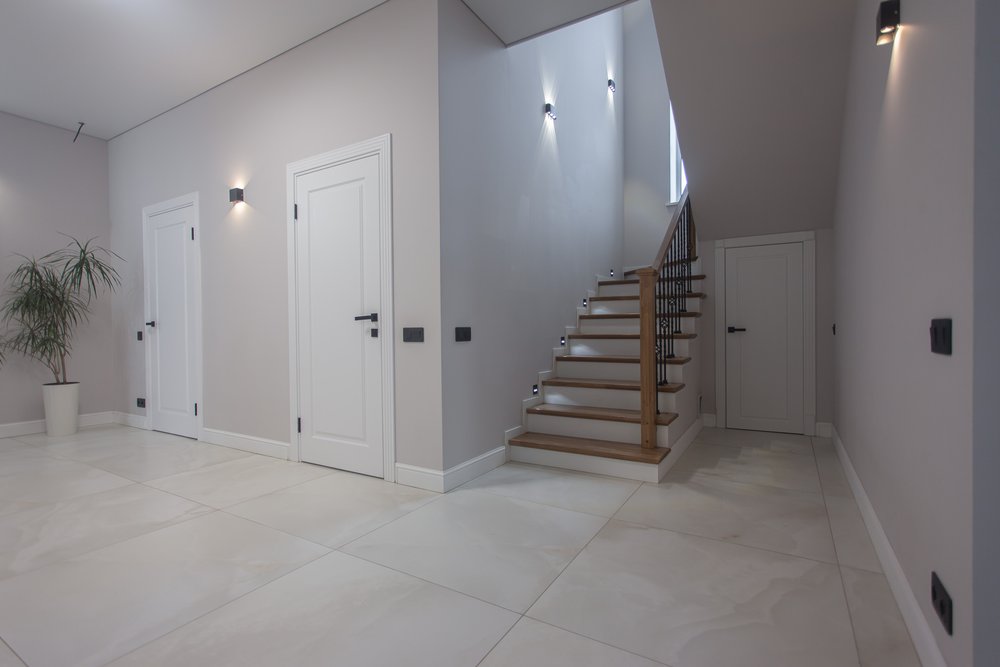 Spacious room repaint, ready for move-in